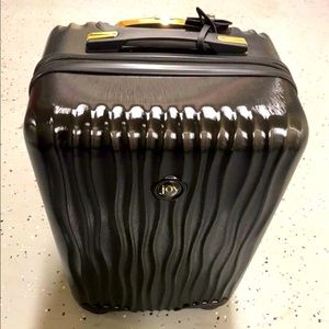 Chic carry-on suitcase